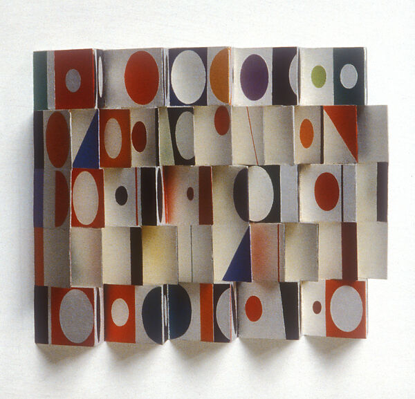 Relief Rhythm, Yaacov Agam (Israeli (born Palestine), 1928), Painted wood 