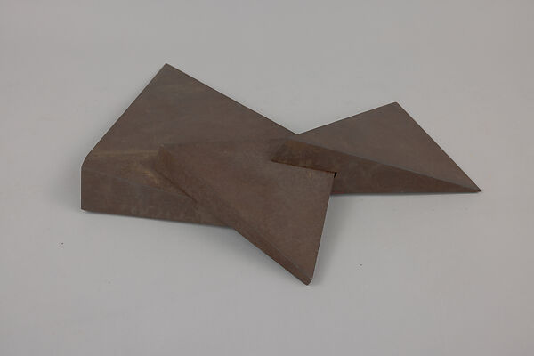 Maquette for Trinity, Beverly Pepper (American, Brooklyn, New York 1924–2020 Todi, Italy), Corten steel