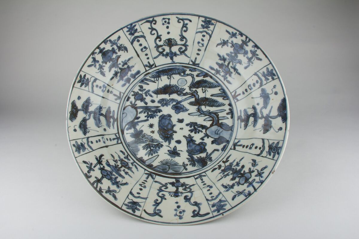 Dish | China | Ming dynasty (1368–1644), Wanli period (1573–1620) | The ...
