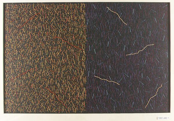 Untitled #19, Scott Rothstein (American, born Philadelphia, 1955), Silk, plastic wire 