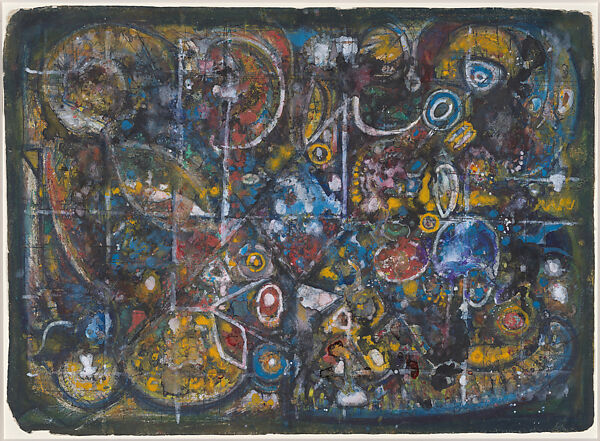 Seasons of Light, Richard Pousette-Dart (American, St. Paul, Minnesota 1916–1992 New York), Gouache, watercolor, and ink on paper 