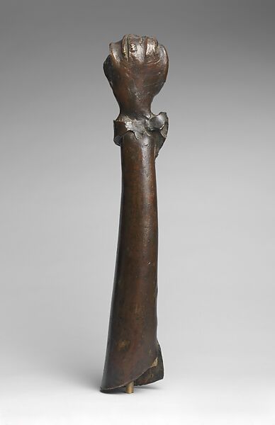 Arm, Pablo Picasso (Spanish, Malaga 1881–1973 Mougins, France), Patinated Brass 