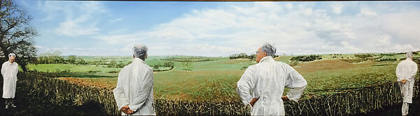 Passing By, Boyd &amp; Evans, Oil on canvas 