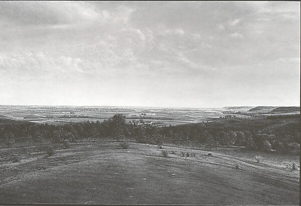 A Prairie Vista, James D. Butler (American, born Fort Dodge, Iowa, 1945), Oil on canvas 