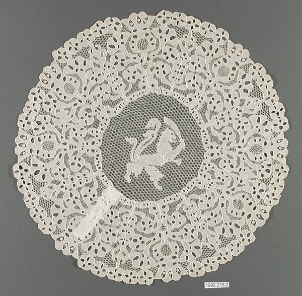 Halas Lace Doily, Unknown Designer, Linen 