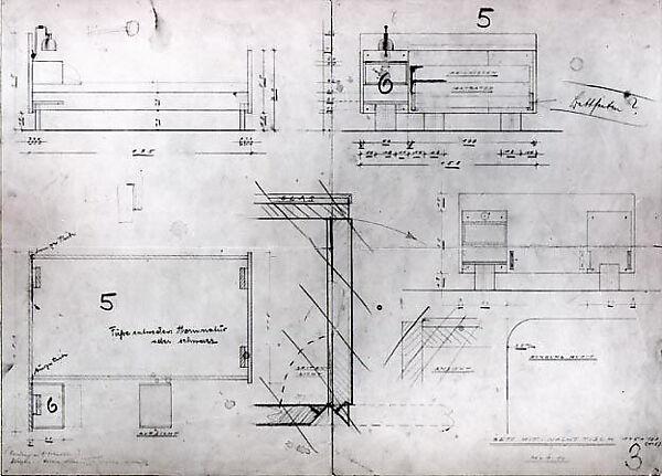 Design Drawings, Andor Weininger (American (born Hungary), Karancs 1899–1986 New York), Various media 