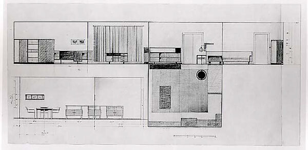 Design Drawings, Andor Weininger (American (born Hungary), Karancs 1899–1986 New York), Various media 