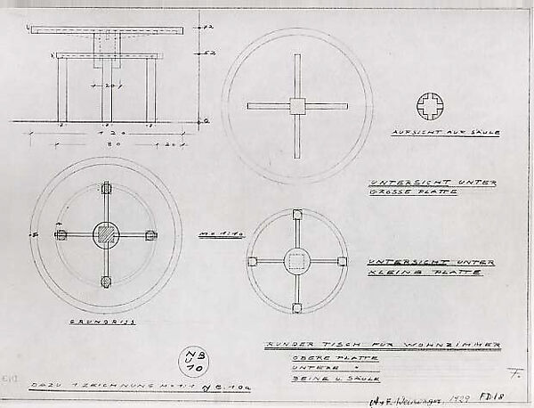 Design Drawings, Andor Weininger (American (born Hungary), Karancs 1899–1986 New York), Various media 