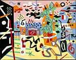 Report from Rockport, Stuart Davis  American, Oil on canvas