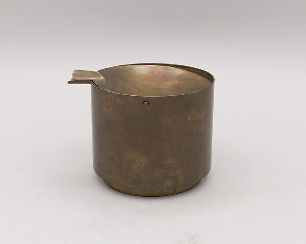 Ashtray, Marianne Brandt (German, Chemnitz 1893–1984 Kirchberg), Bronze 