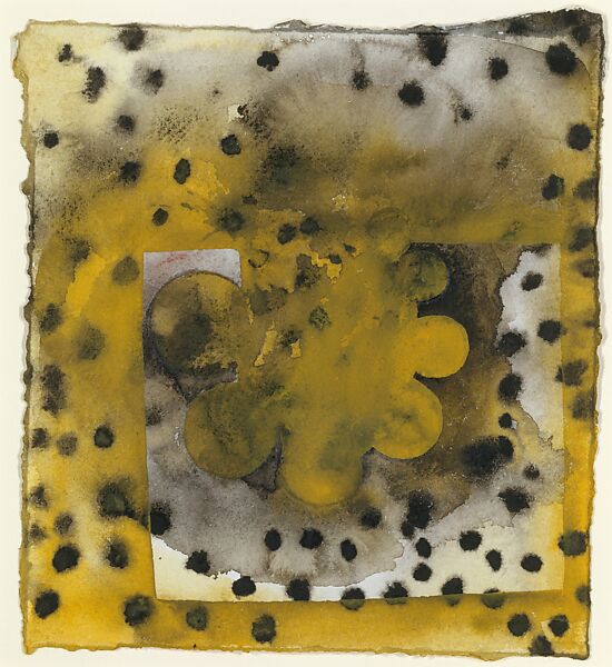 Untitled LXXXVI, Francesco Clemente (Italian, born Naples, 1952), Watercolor over graphite with pastel on paper 