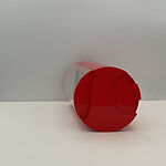 "Cifra 3" Table Clock, Gino Valle (Italian, Udine 1923–2003 Udine), Plastic, metal