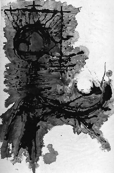 Abstraction Number 7, Li Yan Pin (Chinese, born 1956), Sumi ink, watercolor, and gouache on paper 