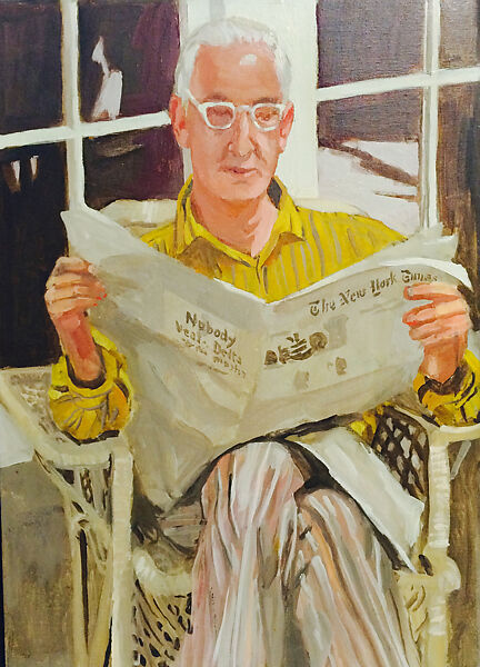 Arthur Bullowa, Fairfield Porter (American, Winnetka, Illinois 1907–1975 Southampton, New York), Oil on canvas 