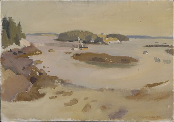 Maine Landscape, Fairfield Porter (American, Winnetka, Illinois 1907–1975 Southampton, New York), Oil on canvas 