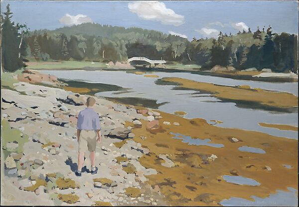 The Cove, Fairfield Porter (American, Winnetka, Illinois 1907–1975 Southampton, New York), Oil on canvas 
