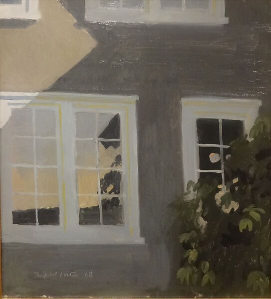 The Windows, Fairfield Porter (American, Winnetka, Illinois 1907–1975 Southampton, New York), Oil on Masonite 