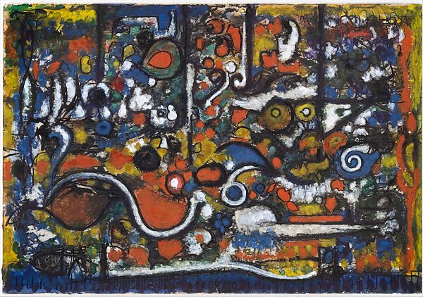 Untitled, Richard Pousette-Dart (American, St. Paul, Minnesota 1916–1992 New York), Watercolor, gouache, and ink on paper 