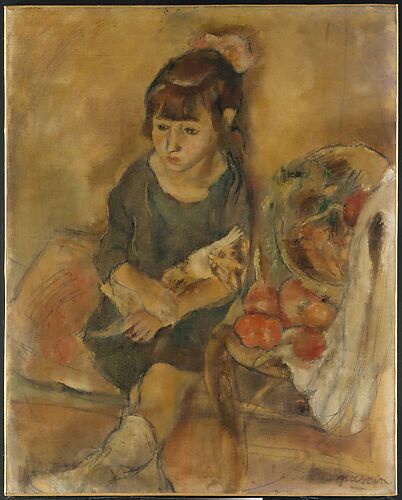 Girl with a Kitten