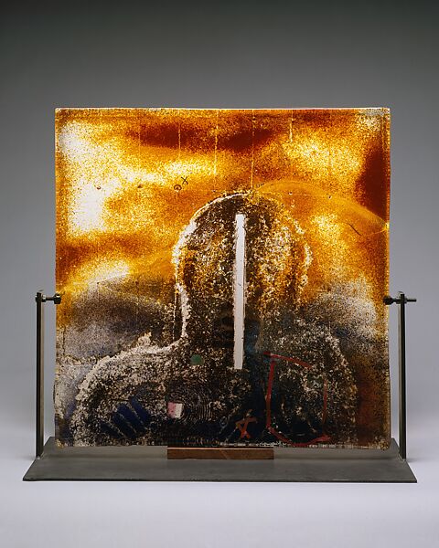 MAP III, Bertil Vallien (Swedish, born Stockholm, 1938), Glass and steel