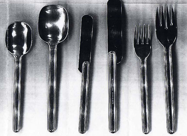 Butter knife, Lella Vignelli (American (born Italy), Udine 1934–2016 New York), Silver plate 