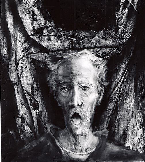 Bob Hale's Death, Steve Hawley (American, born 1950), Oil, wax, alkyd on canvas 