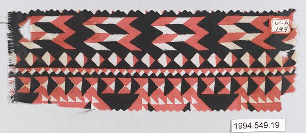 Textile sample, Wiener Werkstätte, Silk 