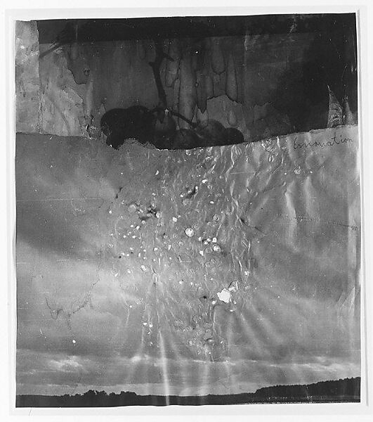 Emanation, Anselm Kiefer (German, born Donaueschingen, 1945), Shellac and crayon over cut, torn, and pasted photographs 