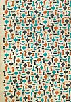 China Shop, George Nelson (American, 1908–1986), Printed cotton