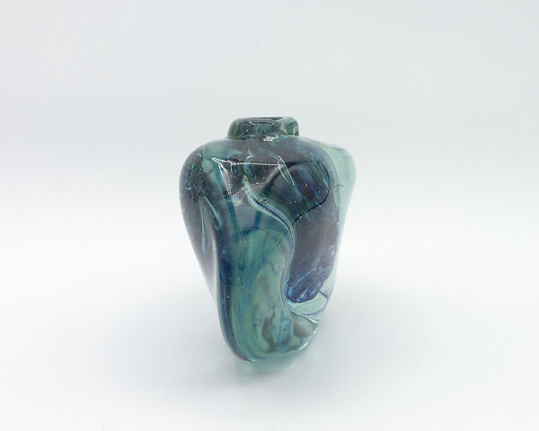 Vase, Samuel J. Herman (American, born Mexico, 1936–2020), Glass