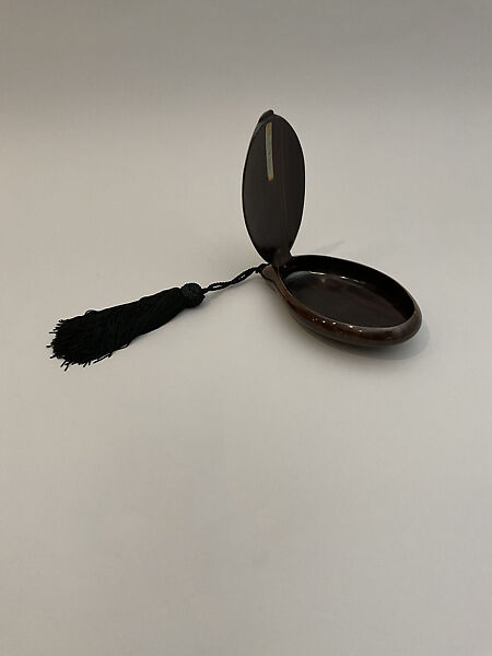 Bag, Emanuele Pantanella (Italian, 1939–2014), Macassar ebony, red jasper, gold, silver, and silk