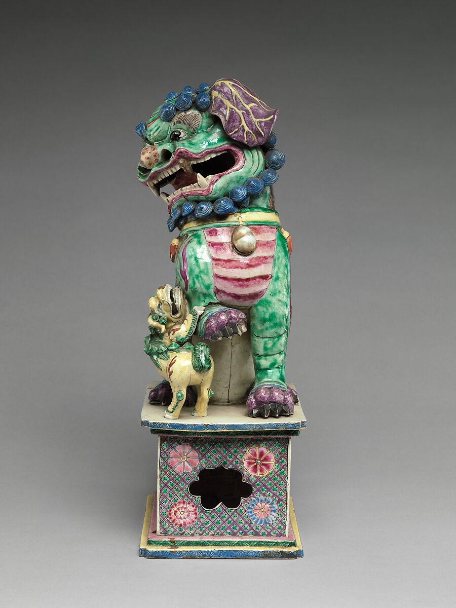 Figure of a Lion, Porcelain, China