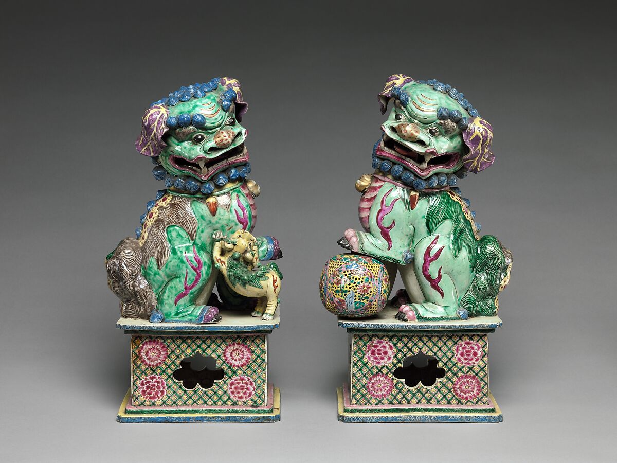 Figure of a Lion, Porcelain, China