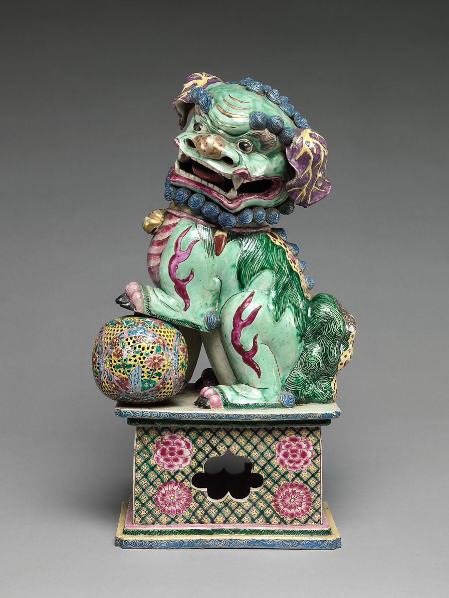 Figure of a Lion, Porcelain, China