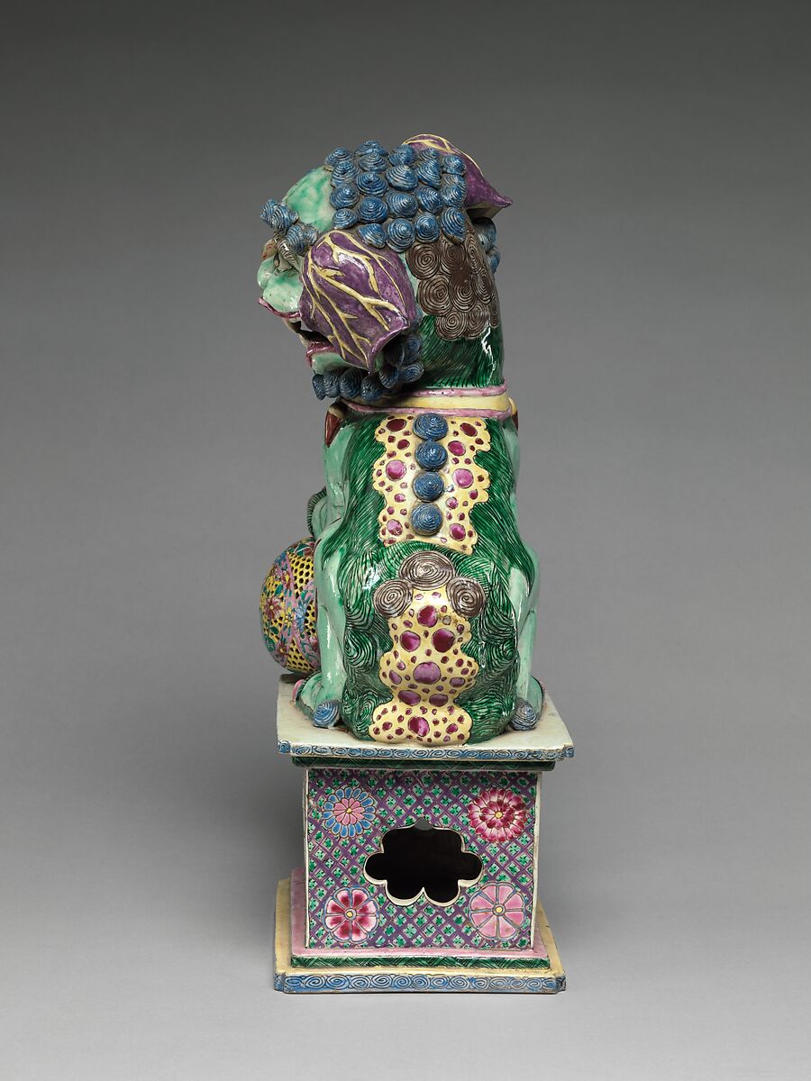 Figure of a Lion, Porcelain, China