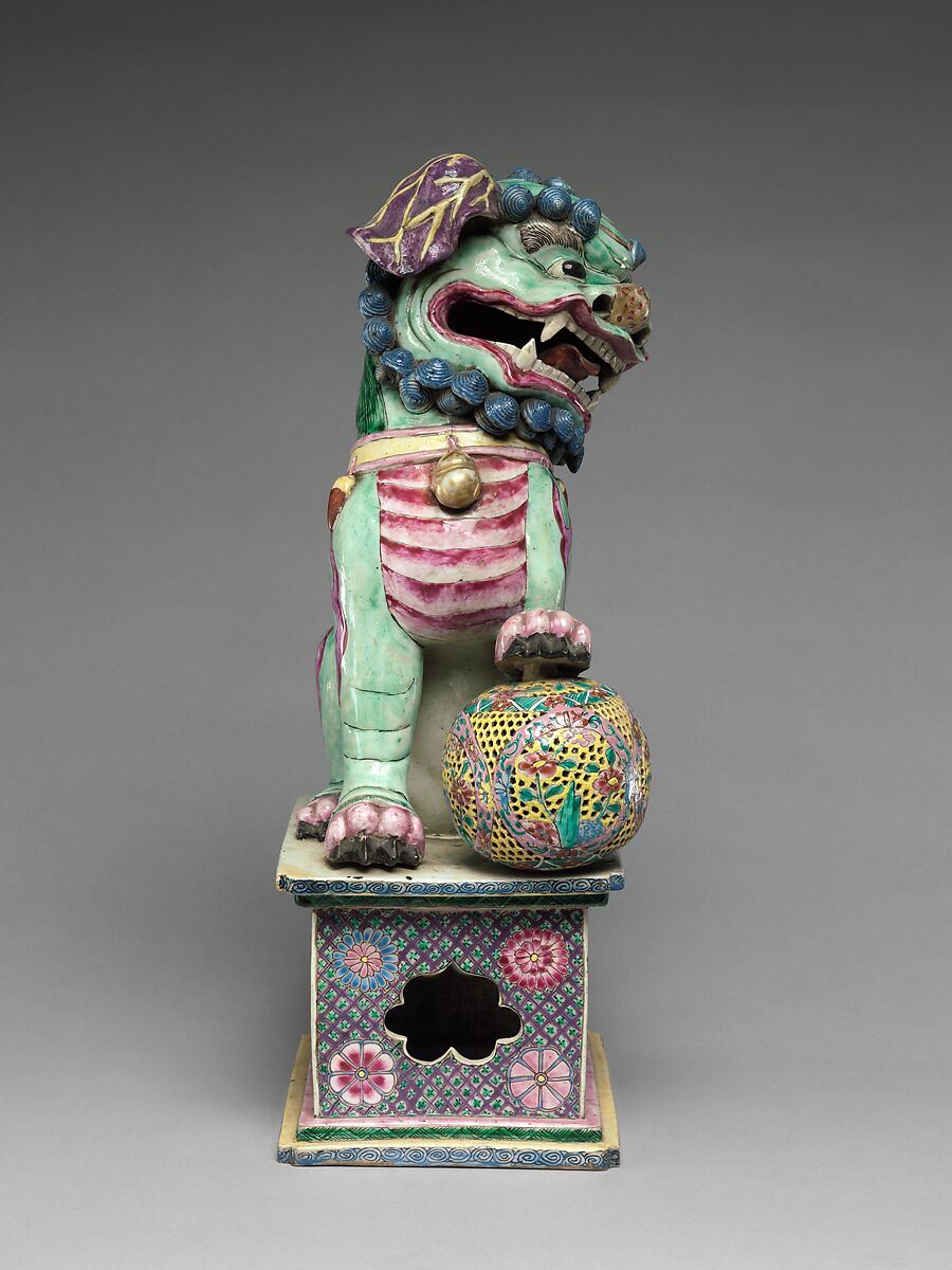 Figure of a Lion, Porcelain, China