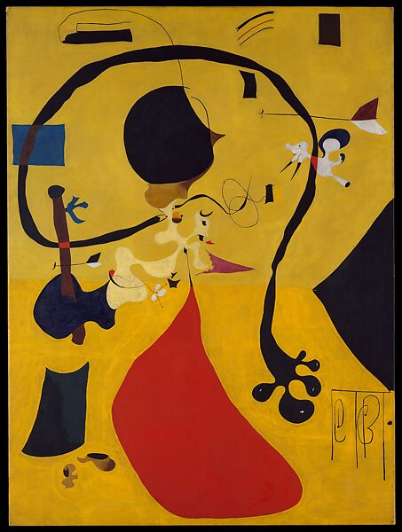 Dutch Interior (III), Joan Miró (Spanish, Barcelona 1893–1983 Palma de Mallorca), Oil on canvas 