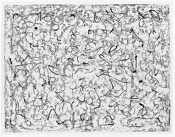 Black and White Quartet, Richard Pousette-Dart (American, St. Paul, Minnesota 1916–1992 New York), Acrylic on etching 