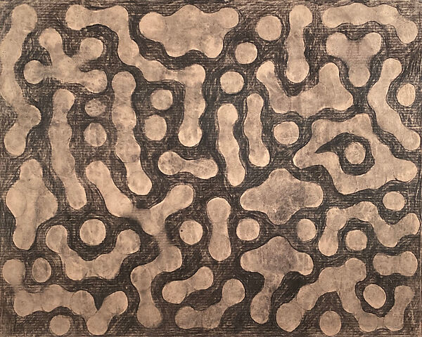 Untitled, Tony Smith  American, Charcoal on paper