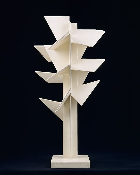 Maquette for "Arbre Cubiste (Cubist Tree)", Jan Martel (French, Nantes 1896–1966 Paris), Painted wood