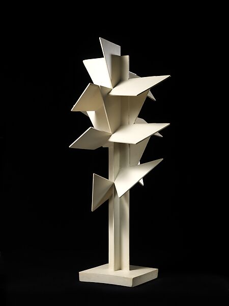 Maquette for "Arbre Cubiste (Cubist Tree)", Jan Martel (French, Nantes 1896–1966 Paris), Painted wood