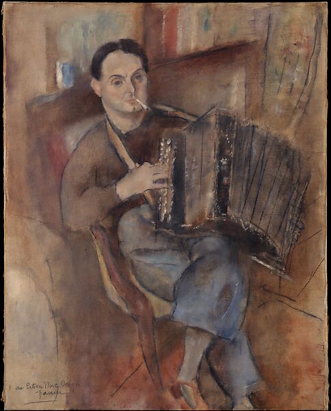 Pierre Mac Orlan, Jules Pascin (American (born Bulgaria), Vidin 1885–1930 Paris), Oil on canvas 