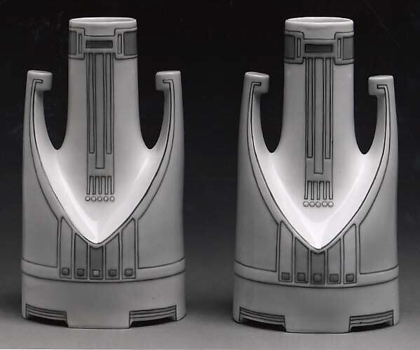 Vase, Peter Behrens (German, Hamburg 1868–1940 Berlin), Porcelain