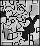 Grey Tangent, Judith Rothschild (American, New York 1922–1993 New York), Oil on canvas