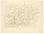 Untitled, Cy Twombly  American, Graphite on paper