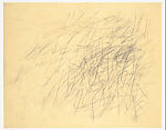 Untitled, Cy Twombly  American, Graphite on paper