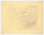 Untitled, Cy Twombly  American, Graphite on paper