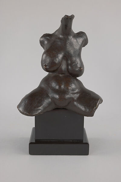 Torso, Gaston Lachaise (American (born France) Paris 1882–1935 New York), Bronze 