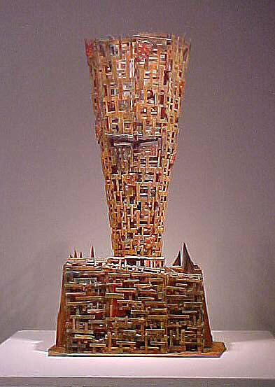Mask House, Jay Musler (American, born Sacramento, California, 1949), Glass 