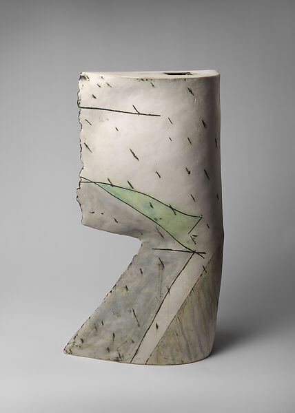 Axe Vessel, Gordon Baldwin (British, Lincoln 1932–2025), Earthenware